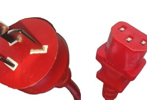 Seaward Red IEC Lead for Portable Appliance Testers - Image 1