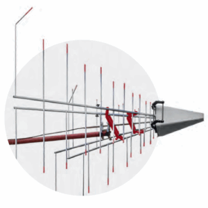 Frankonia STACKED LOG.-PERIODIC ANTENNA – AXL-80-6G - Image 1
