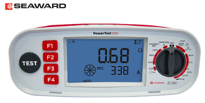 Seaward PowerTest 200 multifunction electrical installation tester.