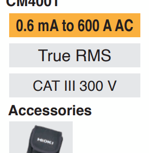 Hioki CM4001 AC LEAKAGE CLAMP METER - Image 5