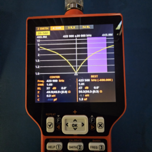 RigExpert Upgradeable MATCH - RFE 0.1 to 500MHz Antenna & Cable Analyzer - Image 7
