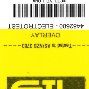 CTO Yellow 500 Coloured Transparent Overlays for Test Tags - Image 3