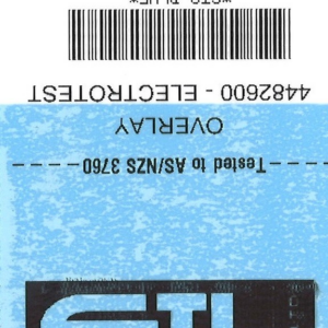 CTO Blue 500 Coloured Transparent Overlays for Test Tags - Image 1