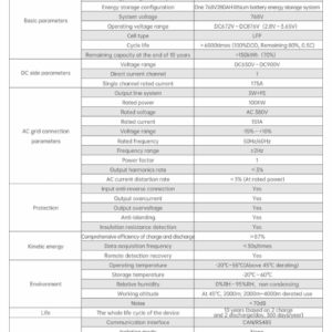 Lithium Battery Energy Storage Cabinet (BESS) - Image 7