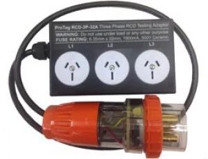 3-phase RCD tester