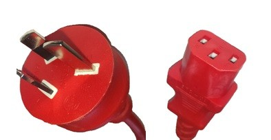 Seaward Red IEC Lead for Portable Appliance Testers